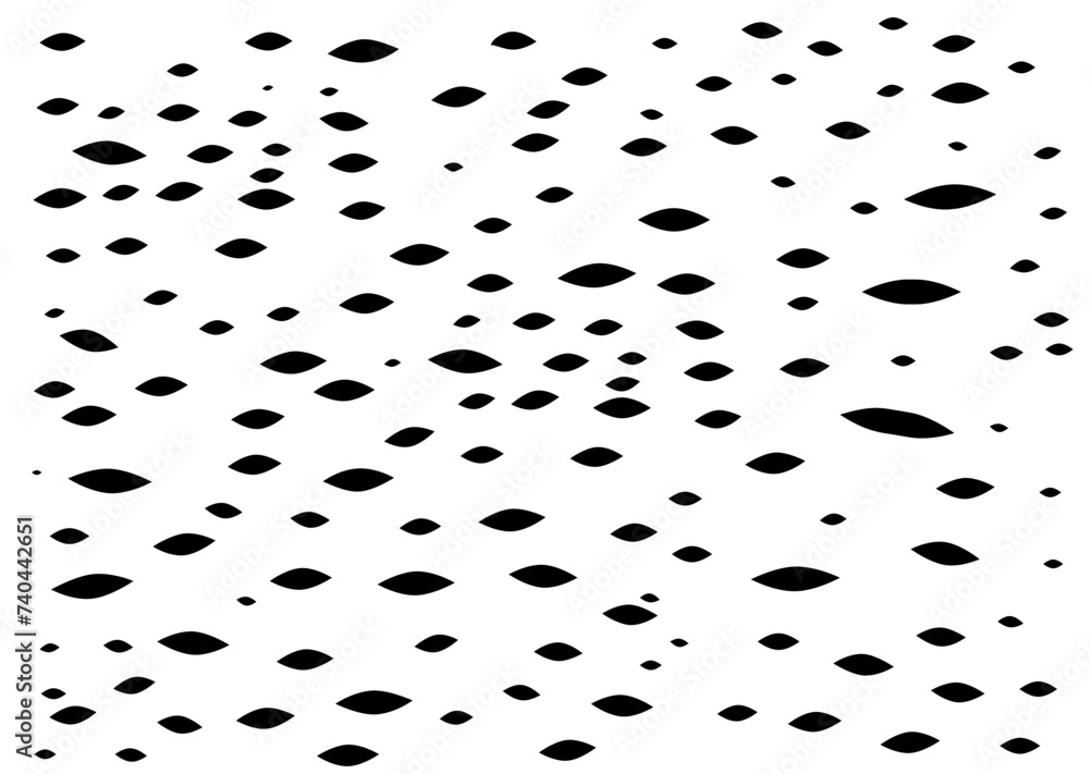 black dots circle background pattern seamless