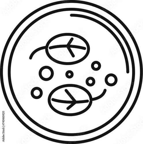 Culinary cream soup icon outline vector. Stew cuisine food. Aliment cooking