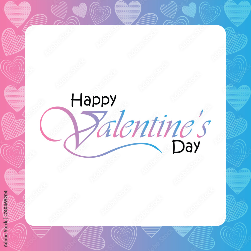 Happy valentines day. Vector banner, greeting card, flayer, poster, with text Happy valentines day Happy valentines day. Vector banner, greeting card, flayer, poster, with text Happy valentines day
