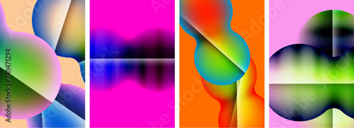 Abstract colors. Abstract backgrounds for wallpaper, business card, cover, poster, banner, brochure, header, website