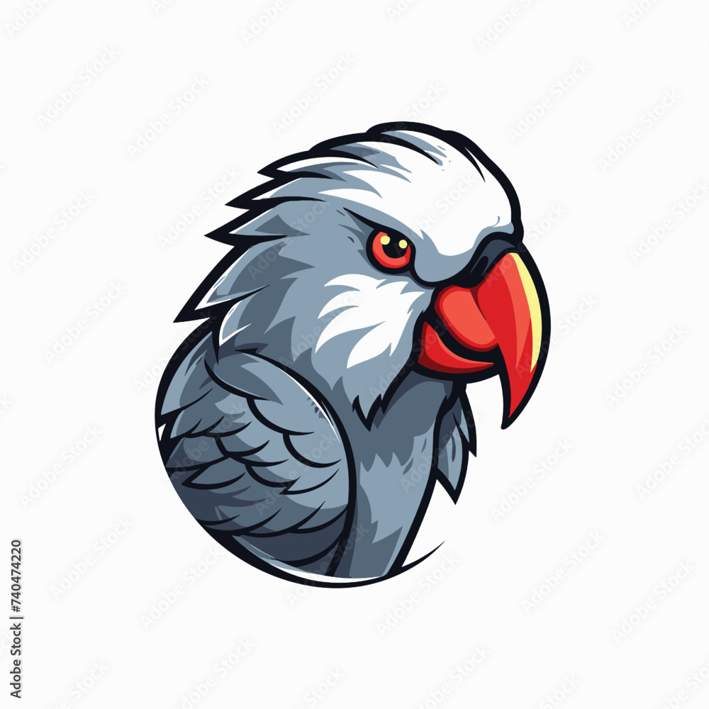 illustration of a bird parrot illustration of a bird parrot