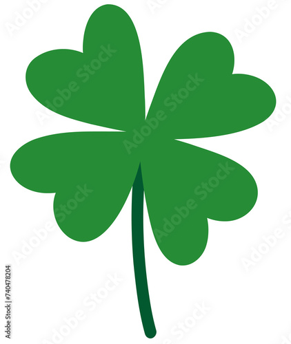 St Patricks Day Lucky Clover Leaf