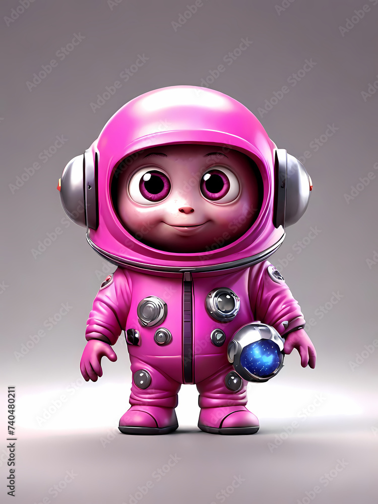 Cute, colorful little aliens are fantasy characters. created type 5 Cute, colorful little aliens are fantasy characters. created type 5