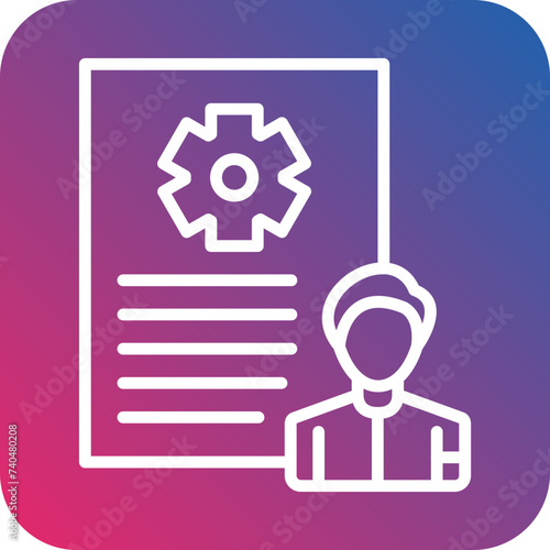 De Identification Icon Style