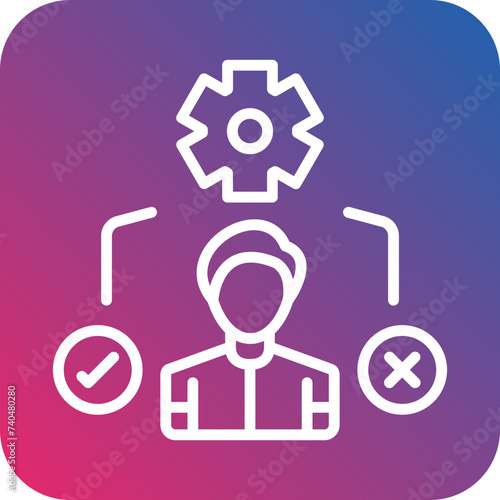 Decision Making Icon Style