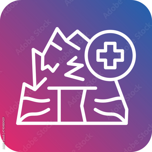 Cave Rescue Icon Style