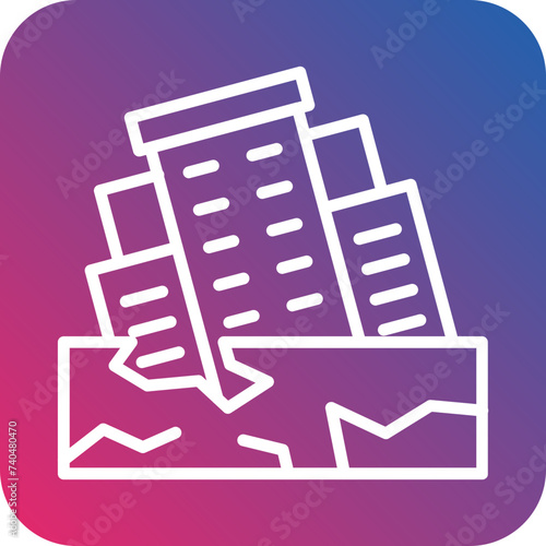 Earthquake Icon Style