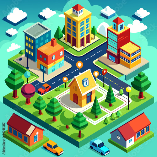 isometric city