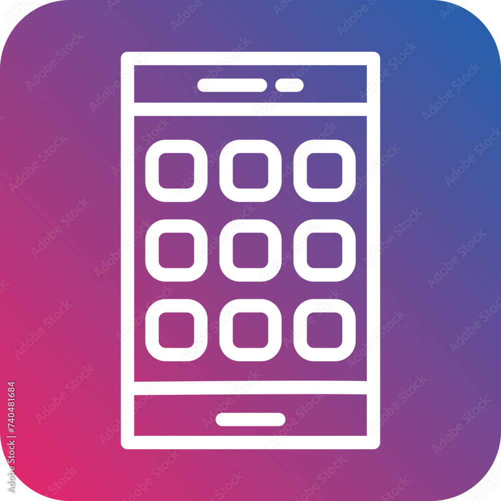 Mobile Apps Icon Style Mobile Apps Icon Style