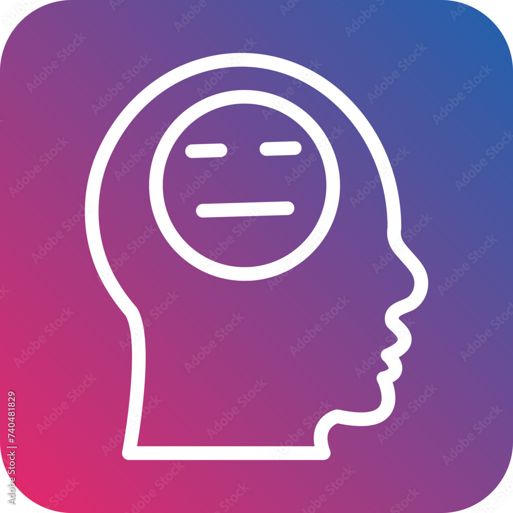 Calm Emotion Icon Style Calm Emotion Icon Style