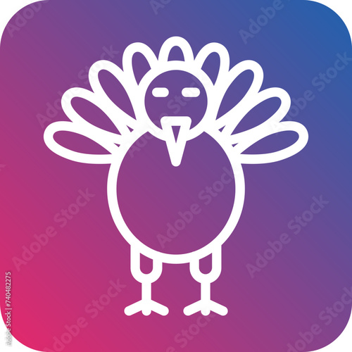Turkey Icon Style