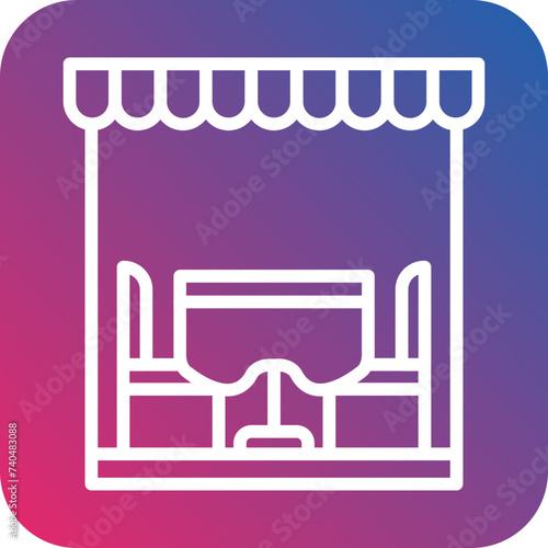 Furniture Store Icon Style