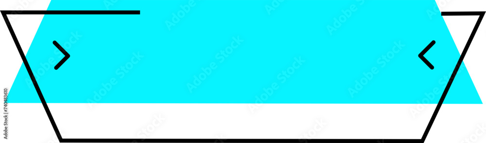 Fototapeta premium Sale Banner Memphis Shape