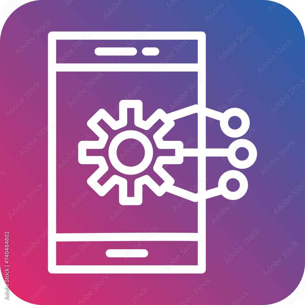 Mobile Solutions Icon Style Mobile Solutions Icon Style