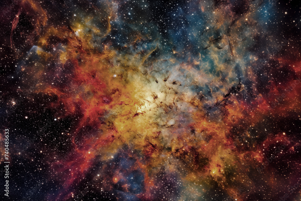 Nebula Galaxy Stars in Outer Space Universe Nebula Galaxy Stars in Outer Space Universe