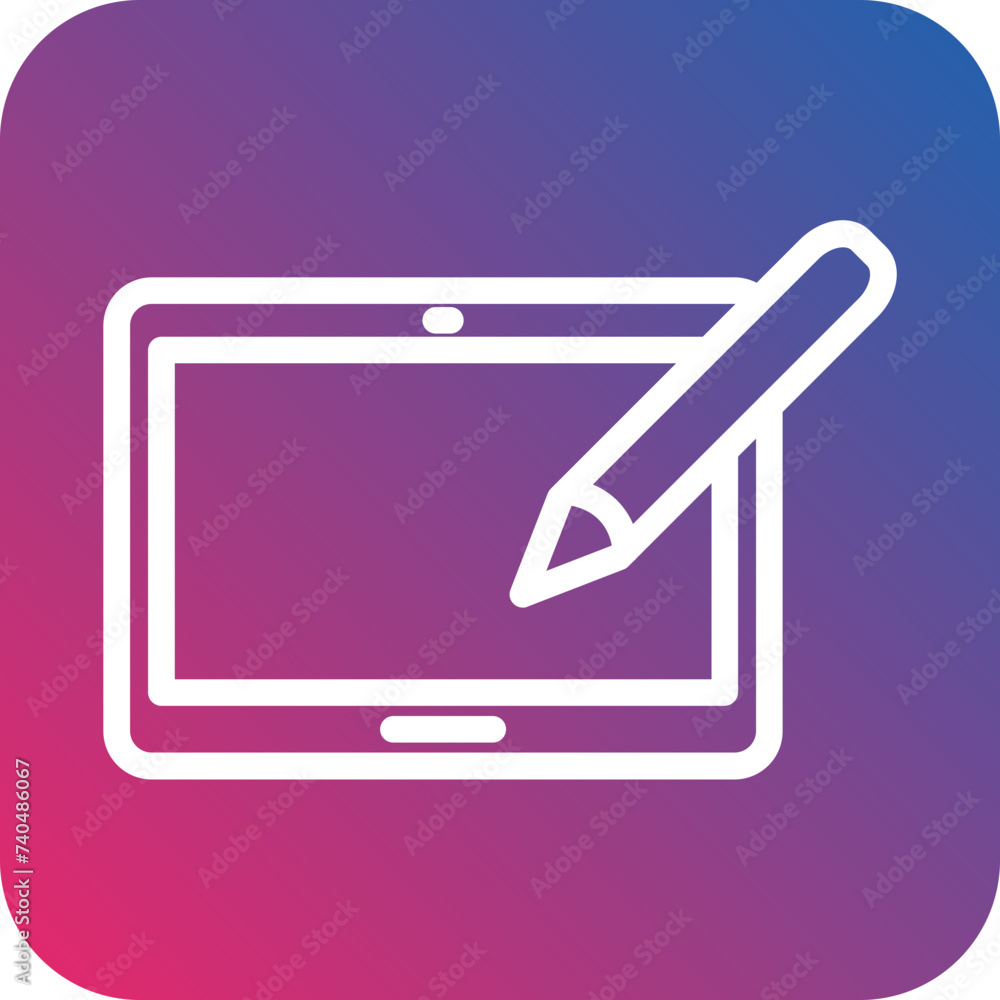 Tablet Icon Style Tablet Icon Style
