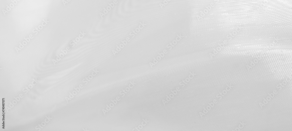Obraz premium Abstract luxury white fabric texture background