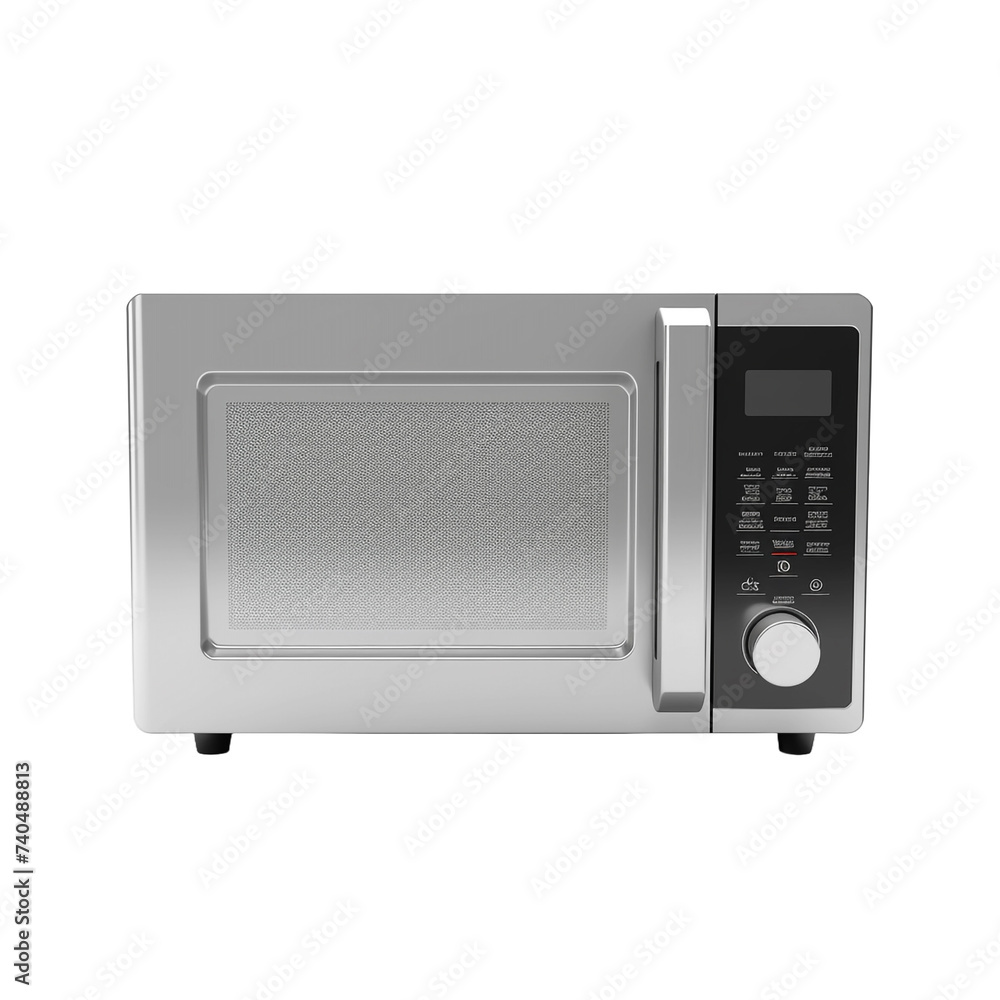 Obraz premium Microwave Oven isolated on transparent background