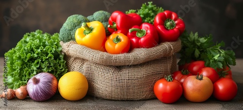 vegetables in a basket