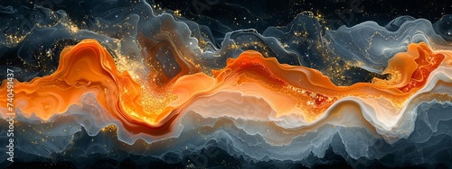 Panel kuchenny z motywem Background stone wall pattern marble floor design wallpaper abstract texture white gold beige luxury. Wall stone gray black rock background italian interior art ivory bathroom backdrop golden kitchen