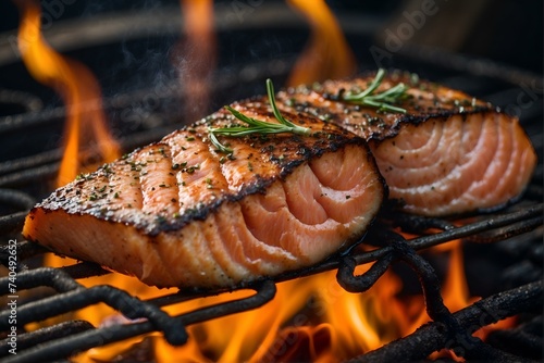 Flames dance around a succulent piece of fish on the barbecue grill, the smoky aroma of charred animal fat filling the air and tempting tastebuds with thoughts of churrasco, yakiniku, and galbi