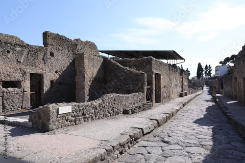herculaneum ruins, ercolano, italy, pompeii