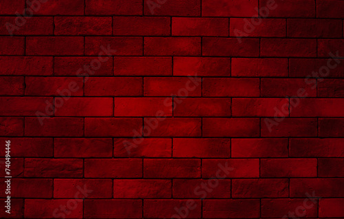 Wall product display cement concrete brick backgrounds and backdrops are black and red The interior of the studio is empty and has a blank text background. 