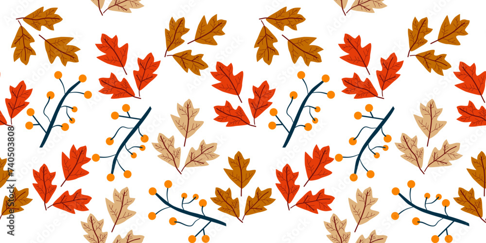 Autumn seamless pattern with different leaves and plants Nature Plant leaf Vector seamless. leaf pattern Seamless pattern hand-drawn with tropical leaves. floral seamless pattern Autumn seamless pattern with different leaves and plants Nature Plant leaf Vector seamless. leaf pattern Seamless pattern hand-drawn with tropical leaves. floral seamless pattern