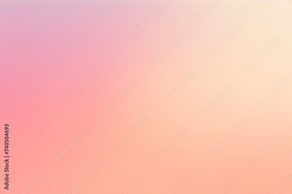 Light pink, beige, peach fuzz and salmon gradient. Pastel shade. Calm, pastel colors. Tones. Hue. Peach fuzz is the main color. Tenderness. Nice, delicate color palette. Blurry peach gradation. Tinge - obrazy, fototapety, plakaty 