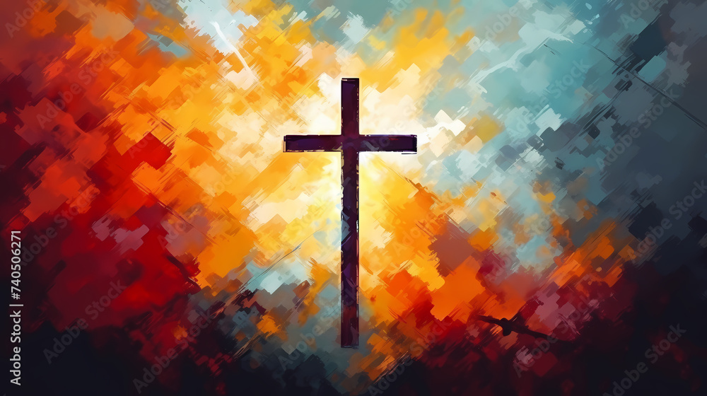cross background,christian cross