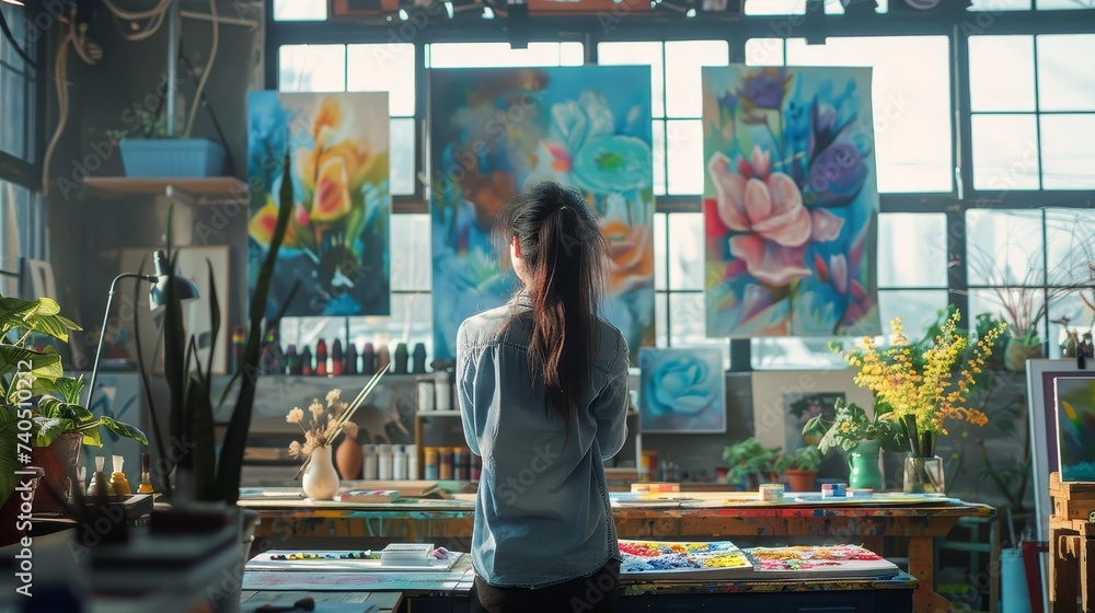 Creative Souls - Female Artists in Colorful Studios