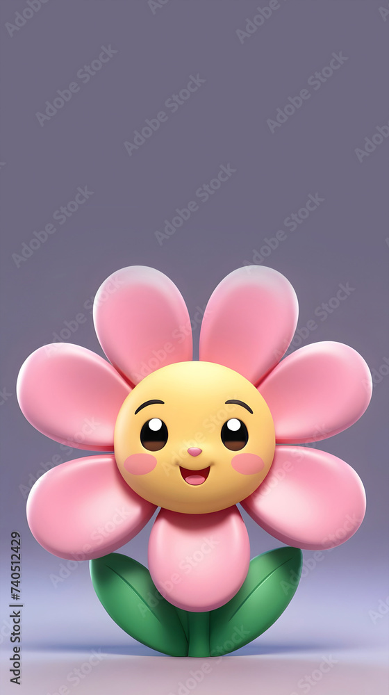 Hand drawn cartoon cute flower illustration
Hand drawn cartoon cute flower illustration