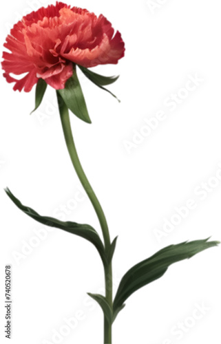 Carnation clipart. A cute Carnation flower icon.