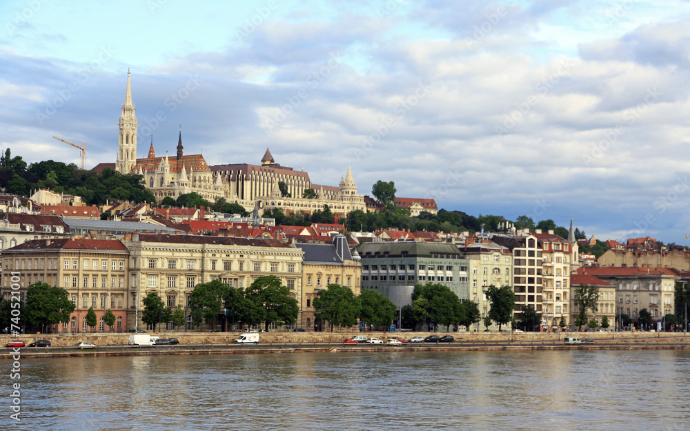 Hungary. Budapest. Buda is the most ancient part of the Hungarian capital.
