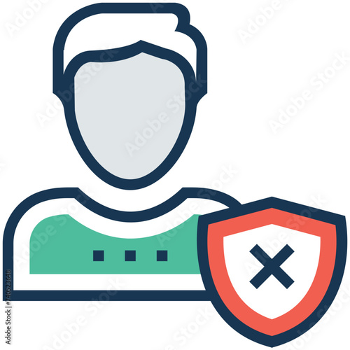 Flat icon vector of counseling
