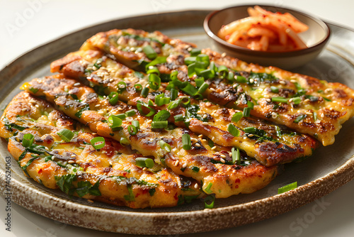 Pajeon isolated on white background 