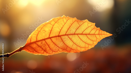 Picture of a withered leaf 