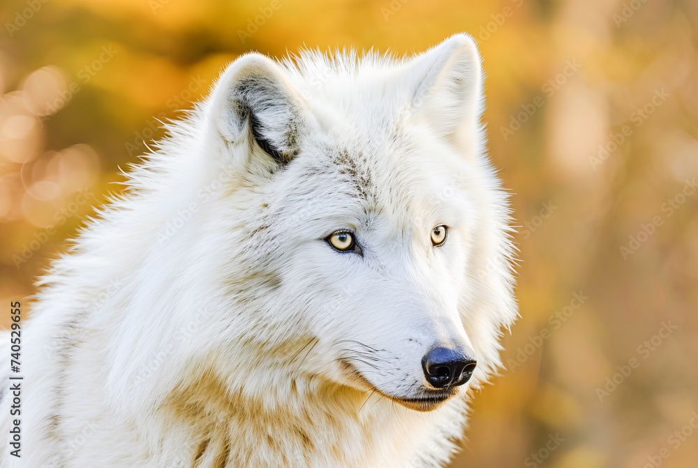 Arctic Wolf Canis lupus arctos, World Wildlife Day, March 