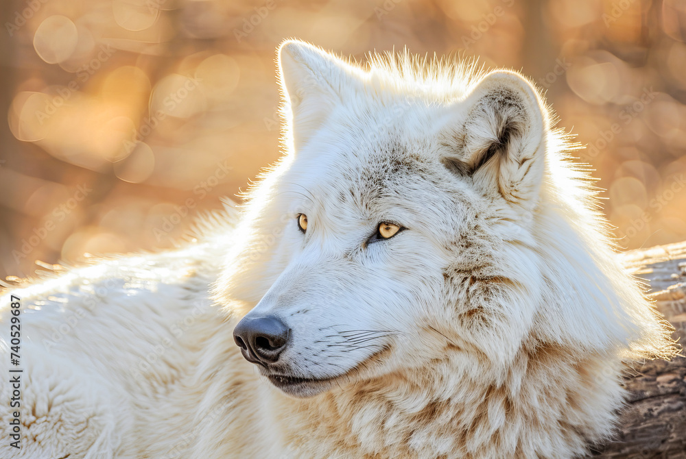 Arctic Wolf Canis lupus arctos, World Wildlife Day, March Arctic Wolf Canis lupus arctos, World Wildlife Day, March