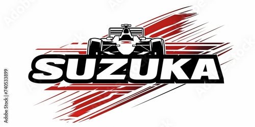 Suzuka Retro Japanese Grand Prix Poster