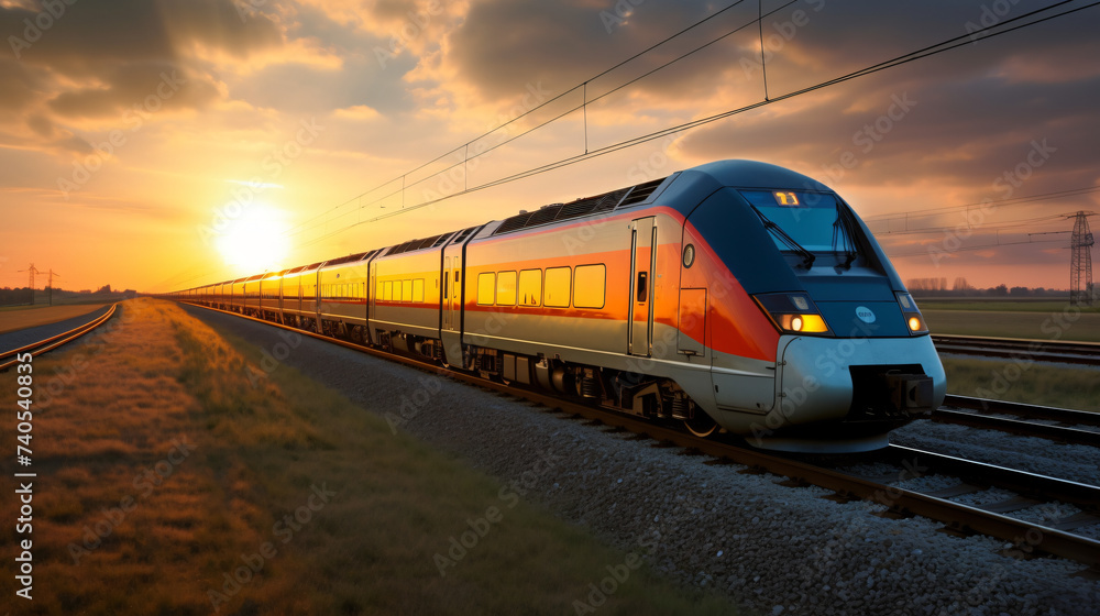 The intercity trains are a connection between