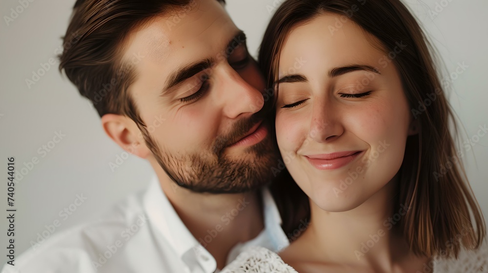 Affectionate young couple embracing, sharing a moment of intimacy. casual, authentic style. perfect for lifestyle content. AI Affectionate young couple embracing, sharing a moment of intimacy. casual, authentic style. perfect for lifestyle content. AI
