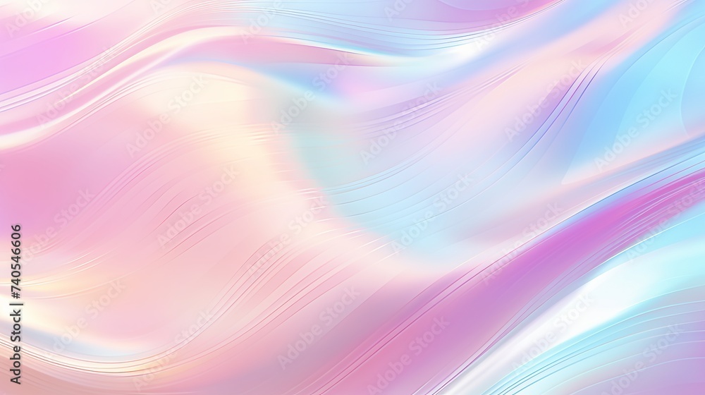 Holograph foil background. Pastel color paper. Retro trend design. Vintage fantasy cover. Chrome holo art. Modern effect. Rainbow metallic material. Fabric glitch. Horizontal banner Holograph foil background. Pastel color paper. Retro trend design. Vintage fantasy cover. Chrome holo art. Modern effect. Rainbow metallic material. Fabric glitch. Horizontal banner