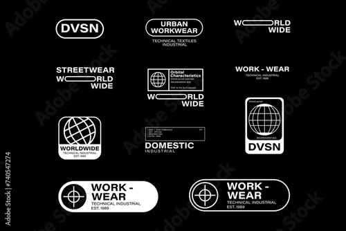 streetwear graphic tee concept vector graphic design templates	