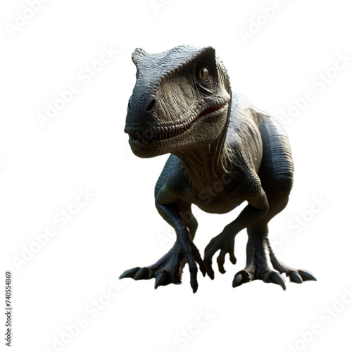 raptor isolated on transparent background © road to millionaire
