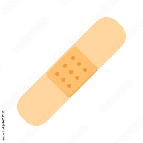 Plaster line icon. Wound, callus, bandage, pharmacy, blood, skin, cut, help, sticker, doctor, medicine. Vector line icon for business and advertising