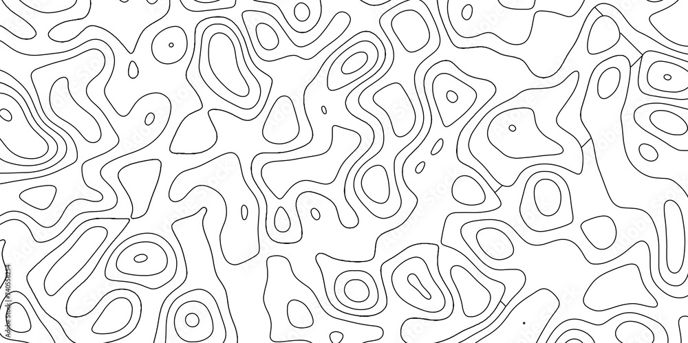 bstract white topography vector background. Topographic map. Geographic mountain relief. counter map wavy line paper textrue. grid curve line abstract vector illustration .