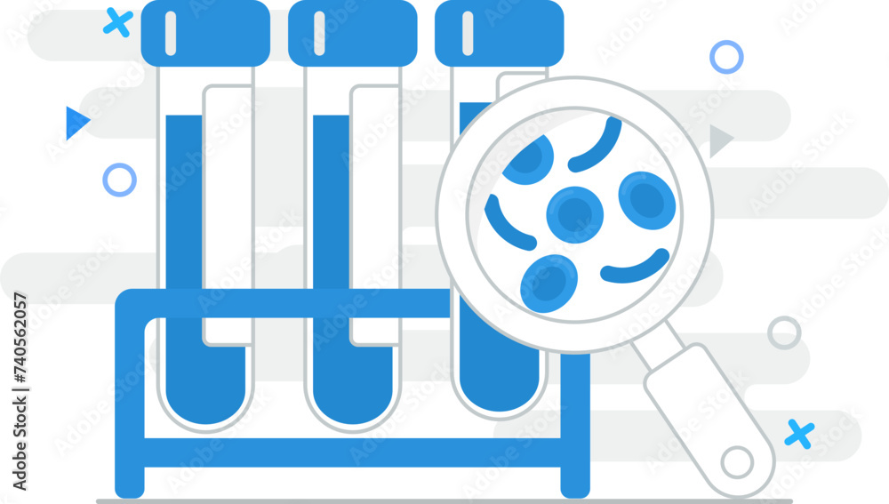 Obraz premium Blood Test