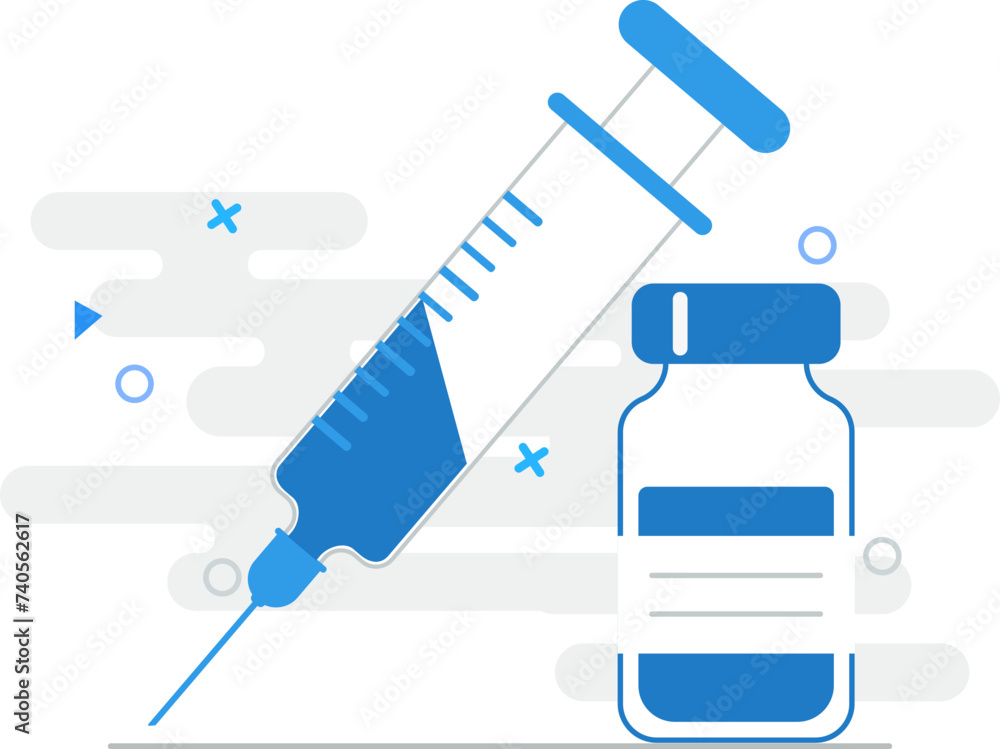 Fototapeta premium Vaccination