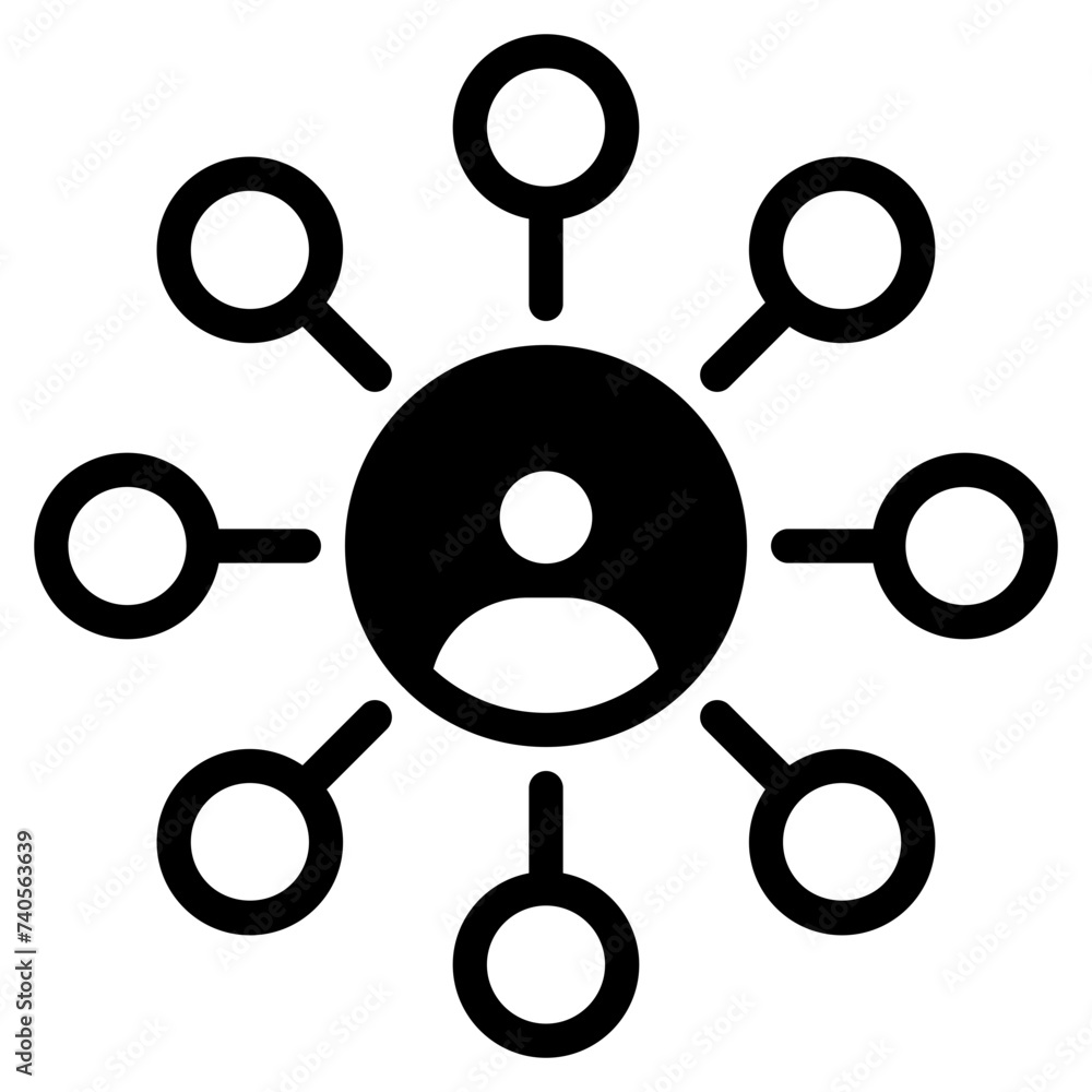 people network and connecting people icon people network and connecting people icon